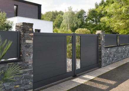 AUTOMATISATION PORTAIL EN ALUMINIUM DECORE
