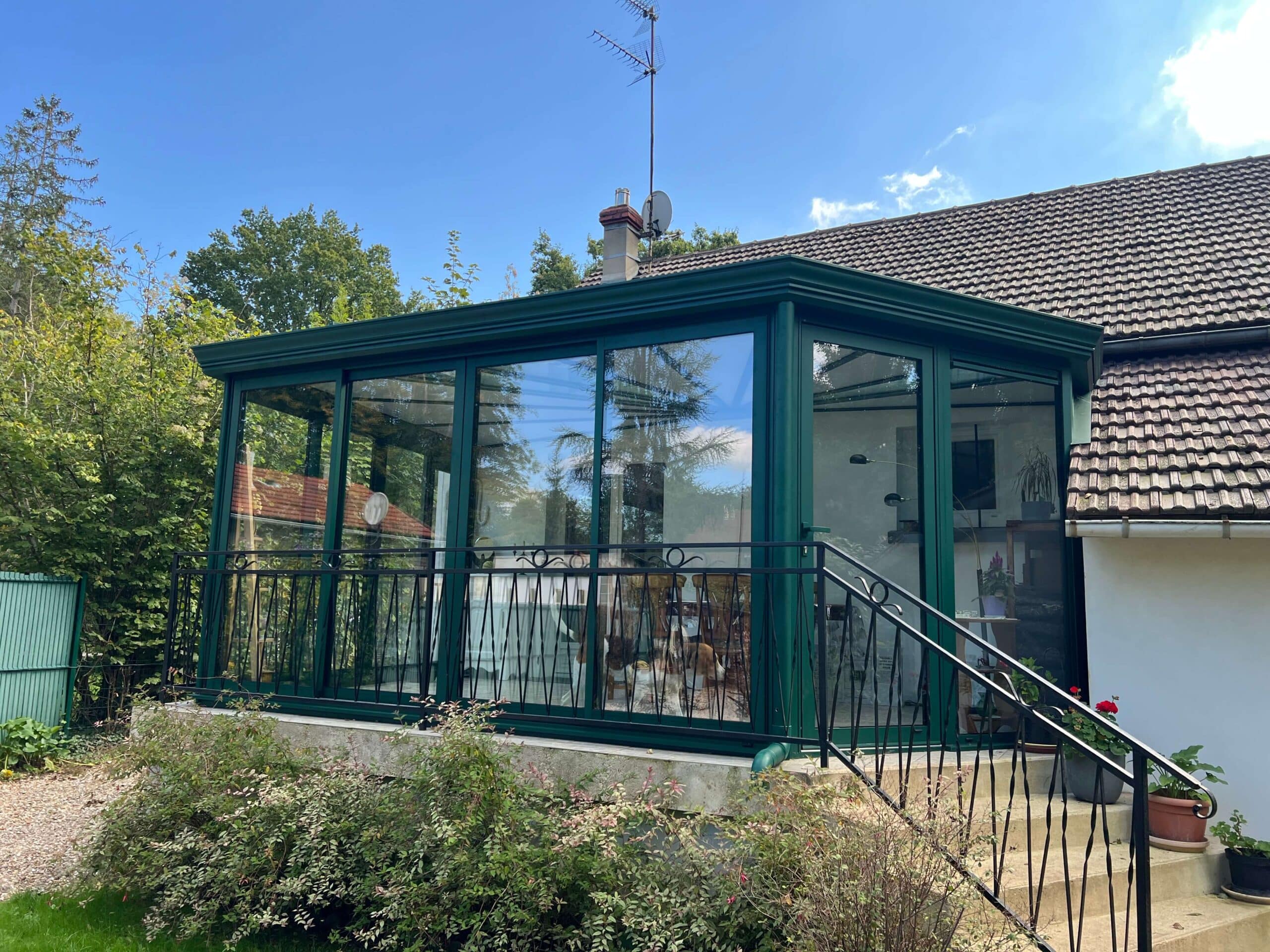 VERANDA EN ALUMINIUM SUR MESURE