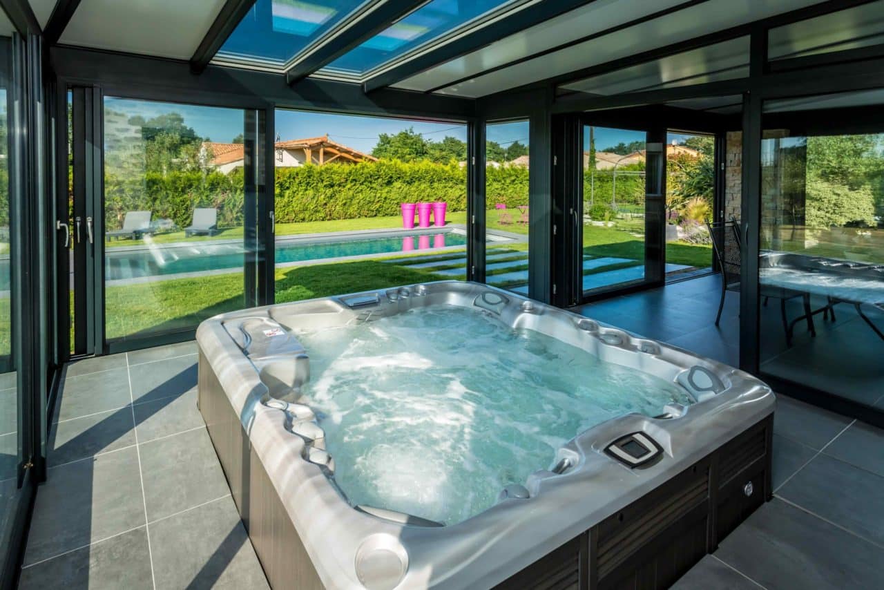 spa sous veranda